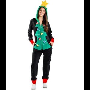 Tipsy Elves Christmas Tree Jumpsuit